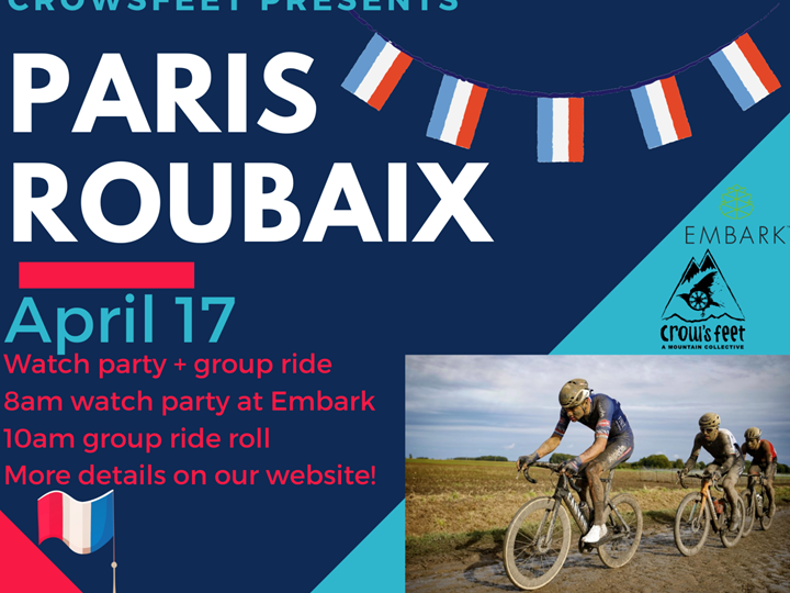 Paris Roubaix Watch Party – FREE