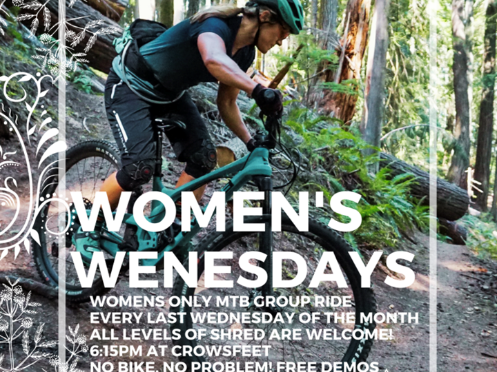 Women's Group Ride – Crow's Feet & SheJumps