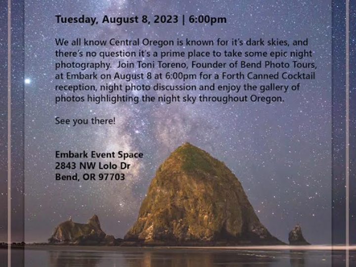 Night Photography Talk, Show & Reception