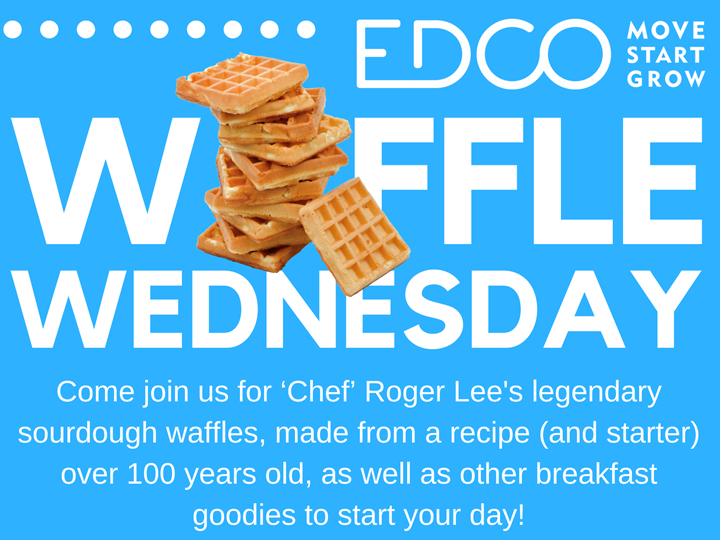 EDCO Coworking Waffle Wednesday